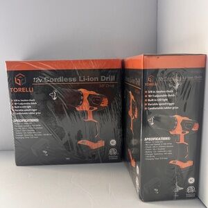 Torelli 12V Cordless Li-ion Drill